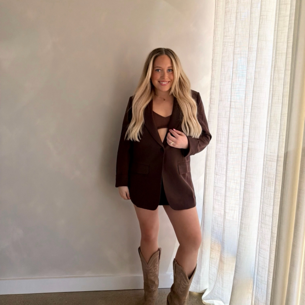 Hannah Beall at Blonde & Co. in Southlake, TX
