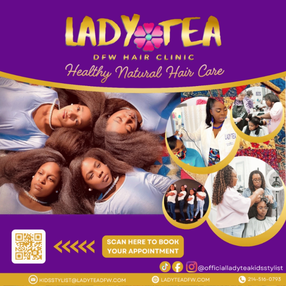 Lady Tea at Lady Tea DFW Hair Clinic in Arlington, TX