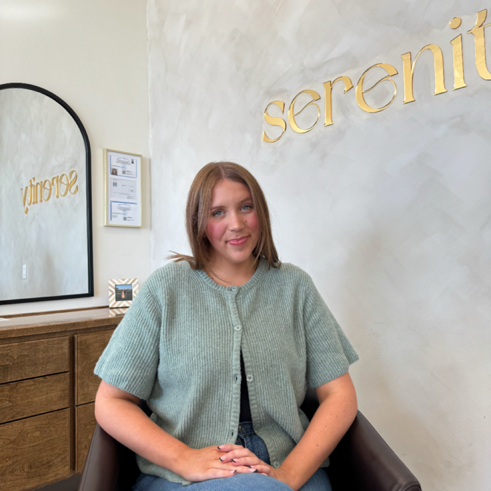 Claire Nadeau at Serenity Salon and Spa in Lee’s Summit, MO