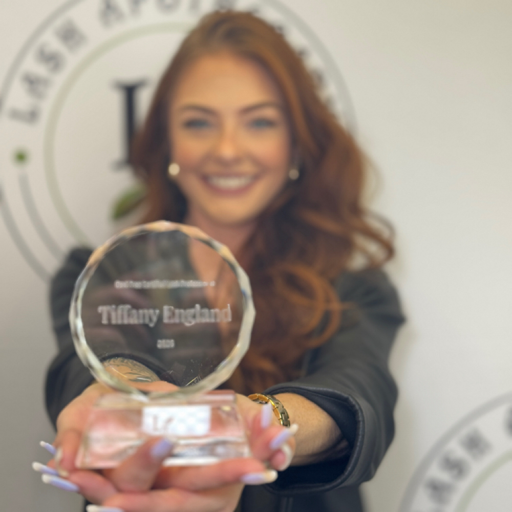 Tiffany England at Lash Lush and Facial Spa in New Port Richey, FL
