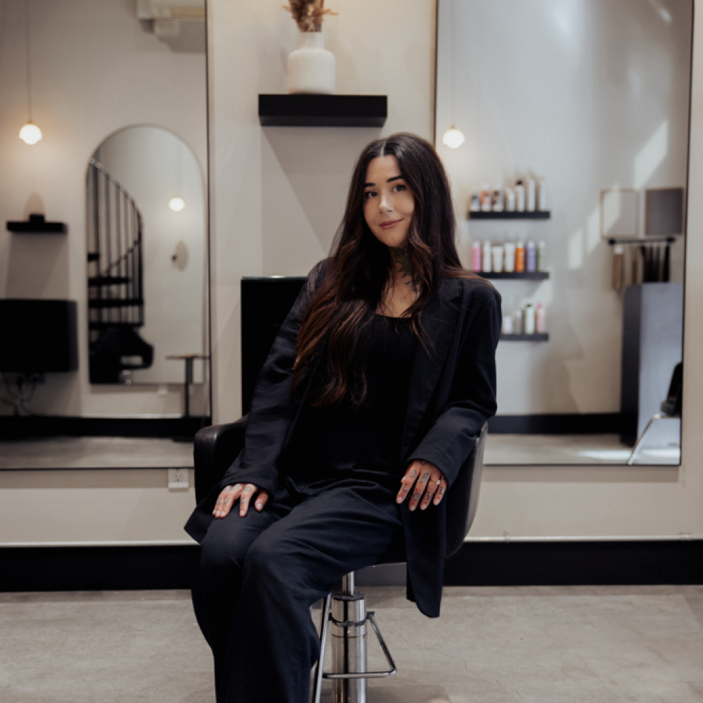 Valerie Wilson at The Hair Grove in Portland, OR
