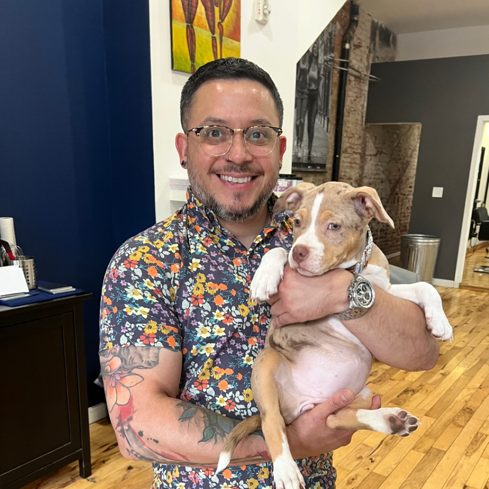Sergio Delgado at Salon Masaya in Philadelphia, PA