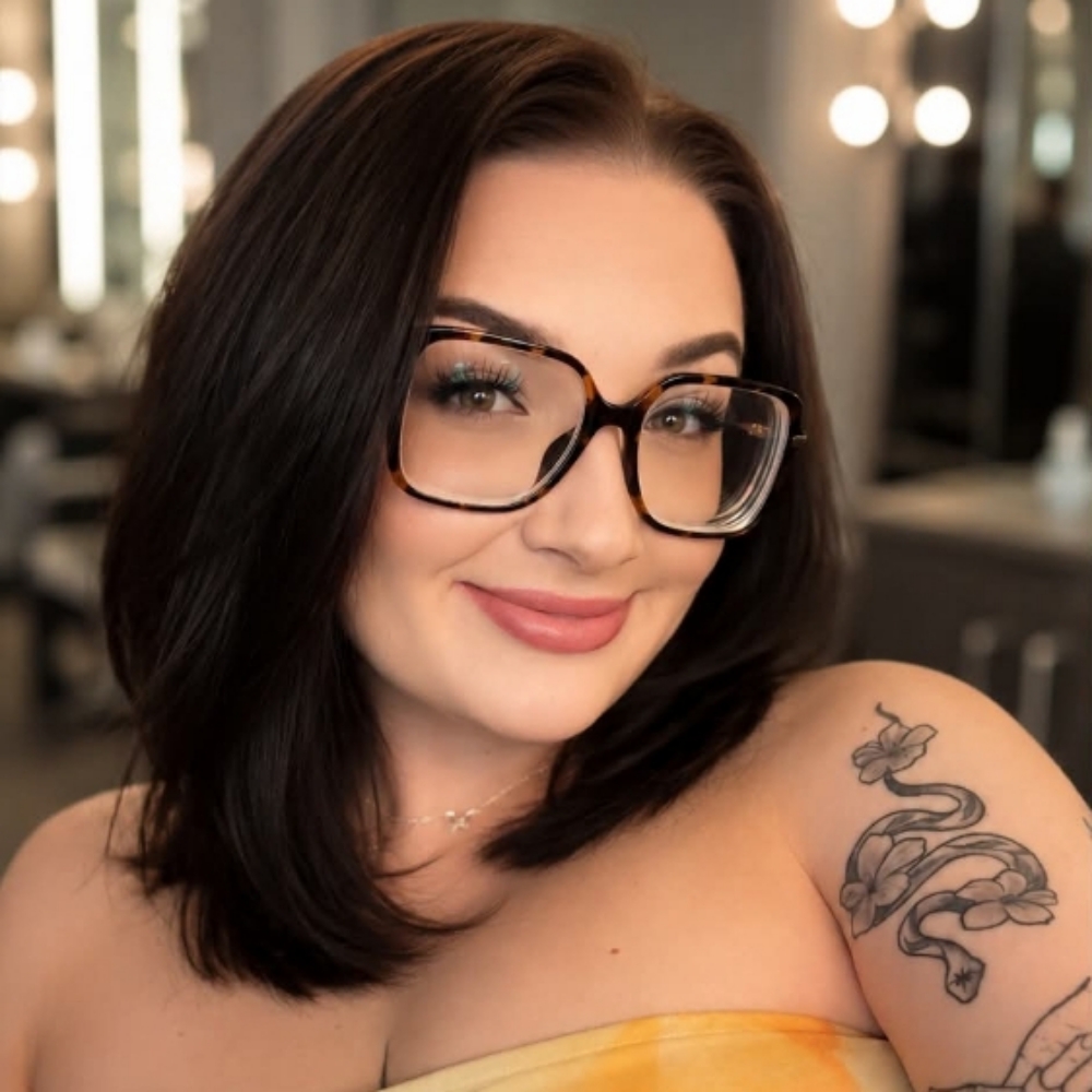 Meagan Hudson at Hair Shop; Dana in Eastland, TX