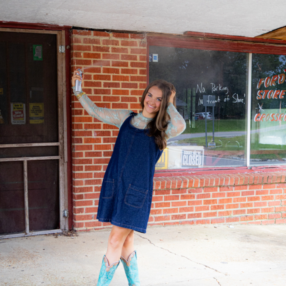 Harley Williamson at Goodness & Grace Beauty Bar in Philadelphia, MS