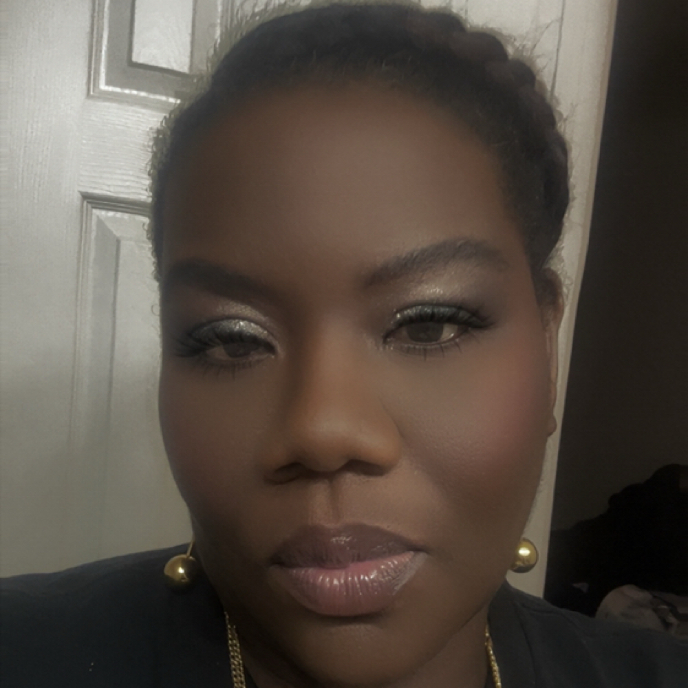 Tashan Samuels at Natural Locs Salon in Randallstown, MD