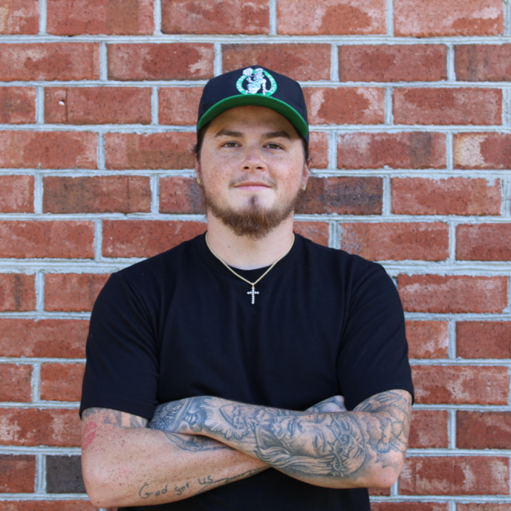 Keith Bobst at Lynch’s Barbering & Social Club in Surfside Beach, SC