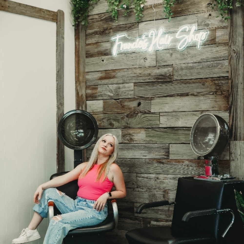 Gracie Lundberg at Francie's Hair Shop in Muskogee, OK