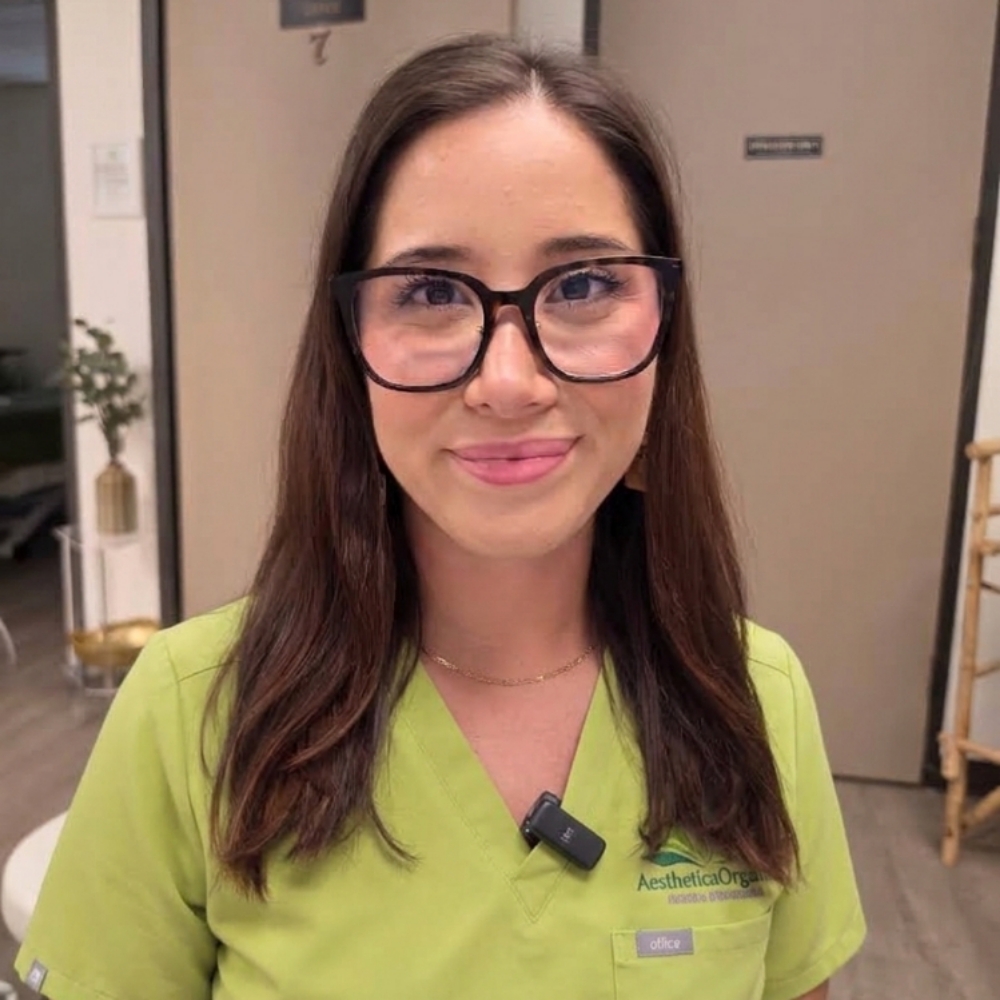 Lia Geofroy at Aesthetica Organic Spa in Houston, TX