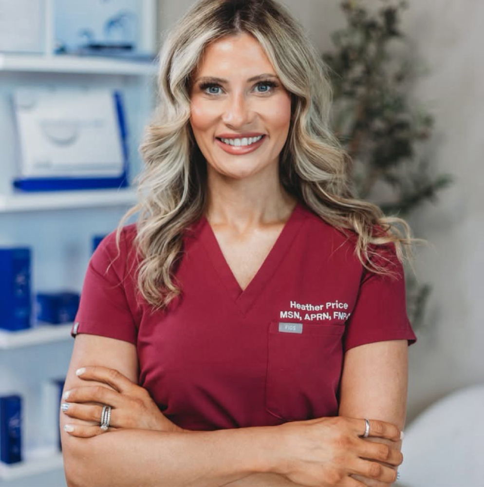 Heather Price at Glow Aesthetics and Weight Loss, LLC in Walnut Ridge, AR