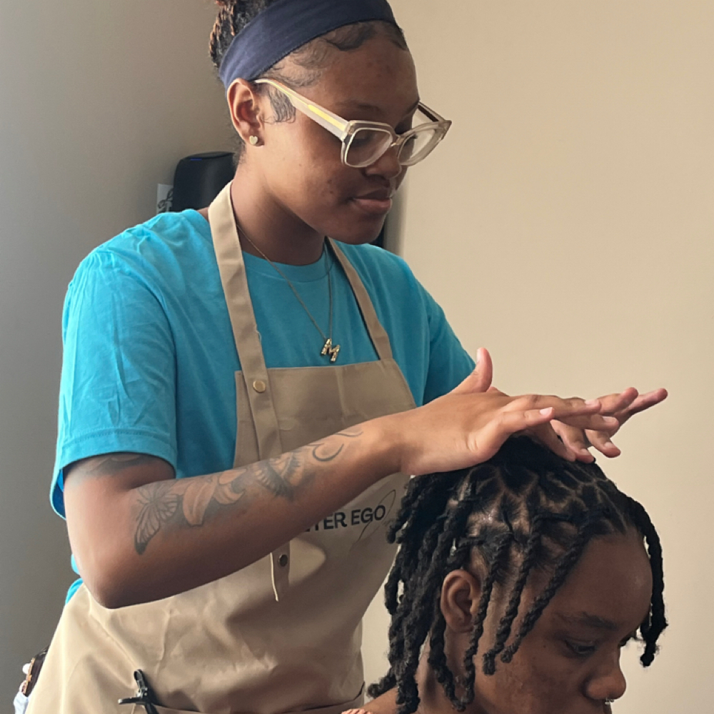 Meagan the Stylist at Alter Ego Oasis in Montgomery, AL