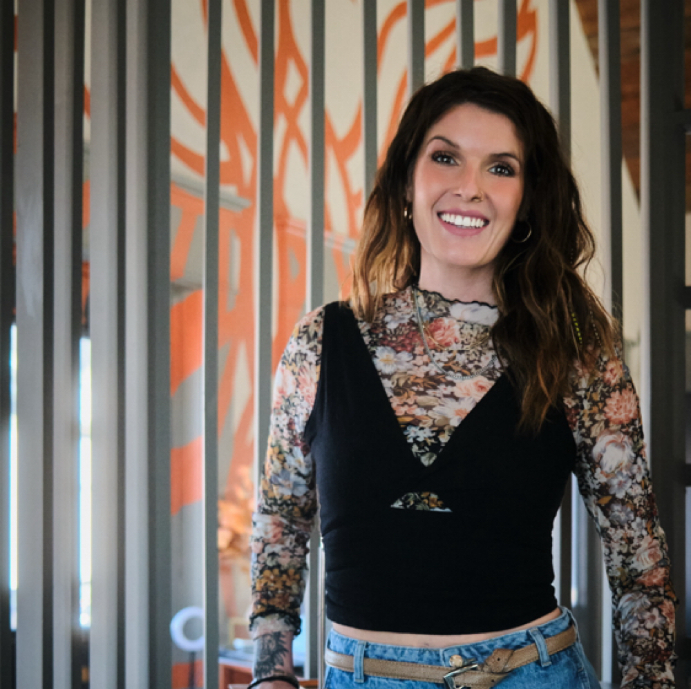 Emilie Woodward at Ember & Ash Salon in Midlothian, TX