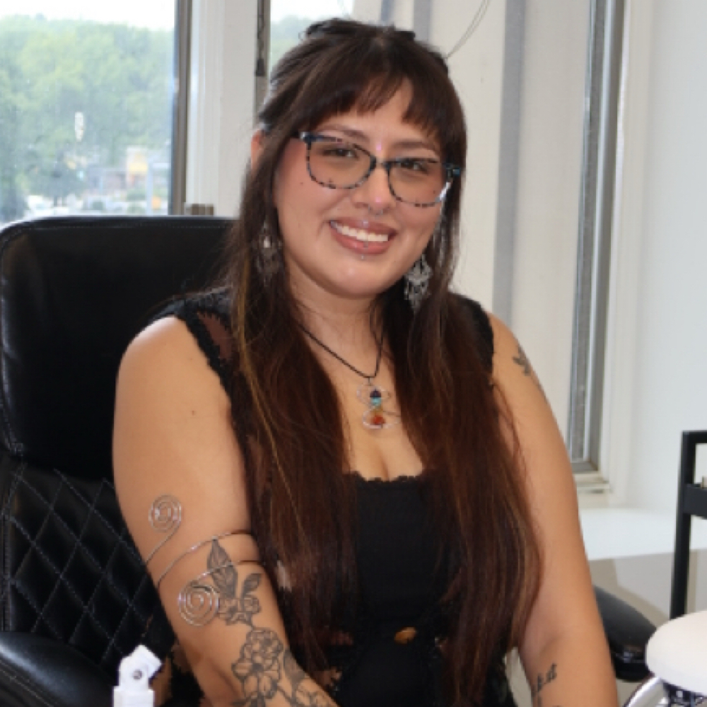 Melanie Sanchez at Beauty Theory Salon in Woodbridge, VA