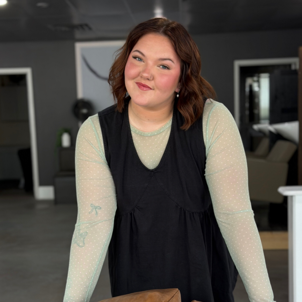 Olivia Kastely at Small Town Roots Salon in Dunkirk, IN