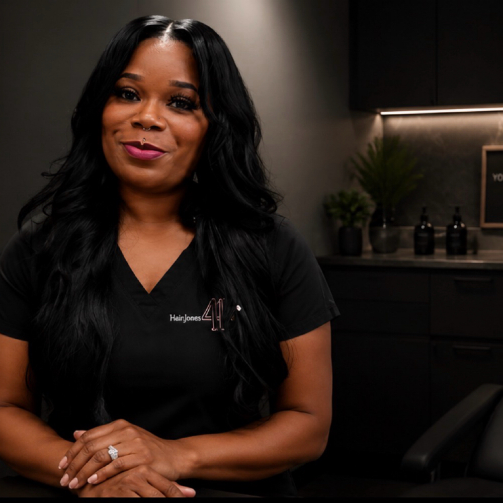 Tamia Forrest at HairJones411 Hair Clinic in Richardson, TX