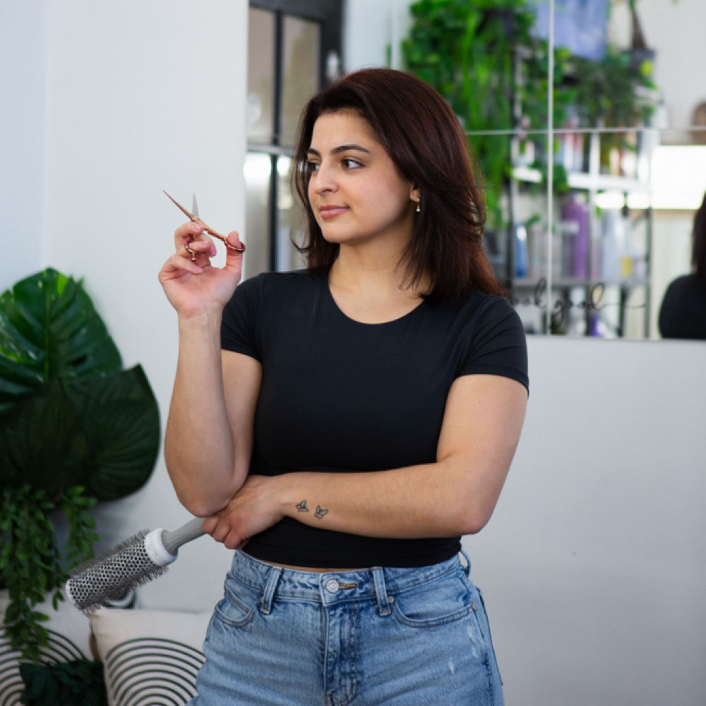 Sophia Sorrentino at Cepillado Blowdry Bar and Salon in Pawtucket, RI