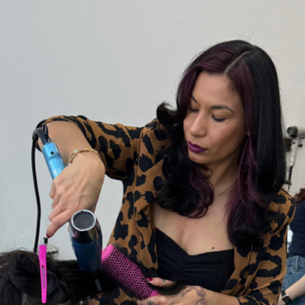 Nadia Hernandez Pacheco at My Hair Salon in McLean, VA
