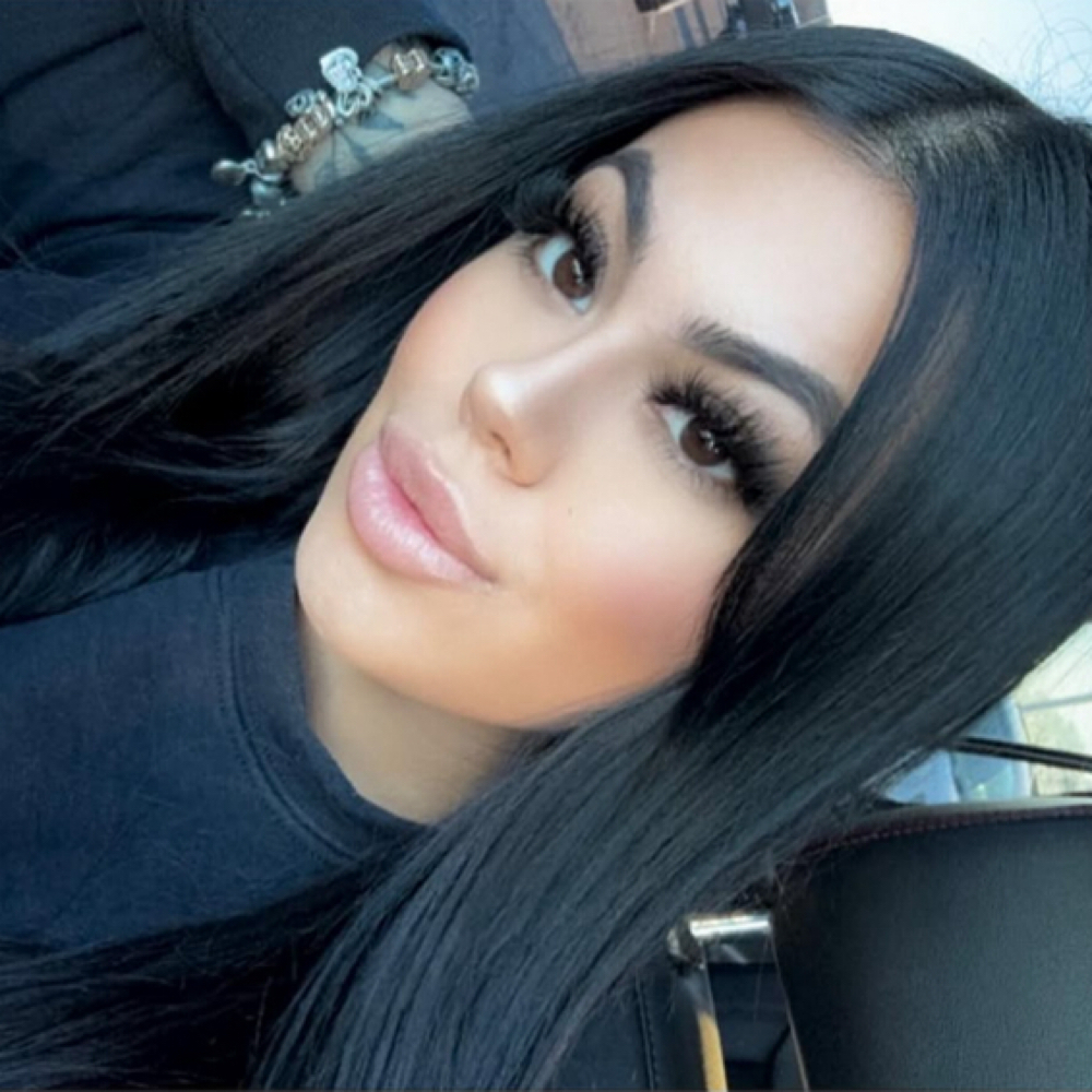 Jessalia Salazar at KomBi Hair Company in Trenton, MI