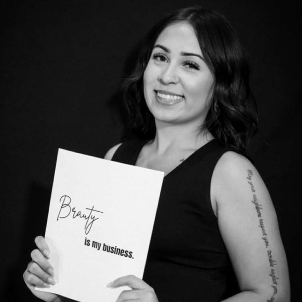 Addi Castaneda at H & B House Of Hair in Sterling, IL