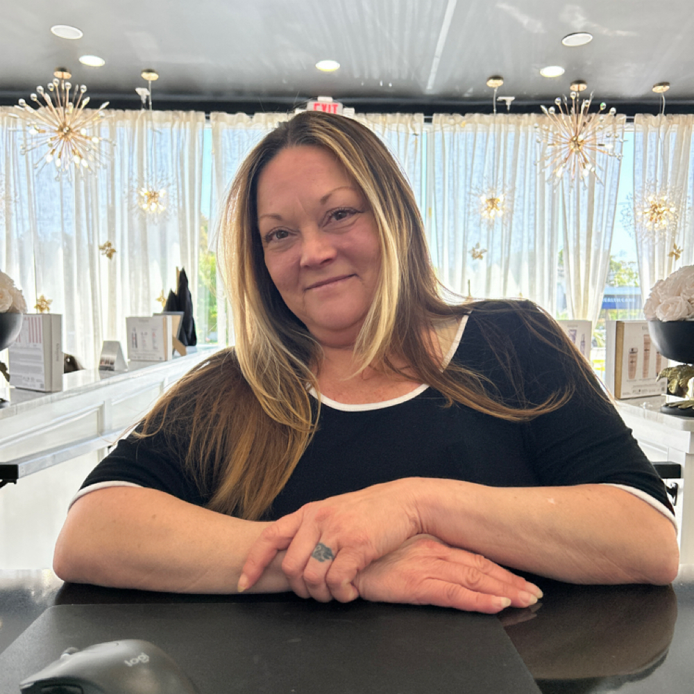 Melody Gaston at BAM Salon in Myrtle Beach, SC