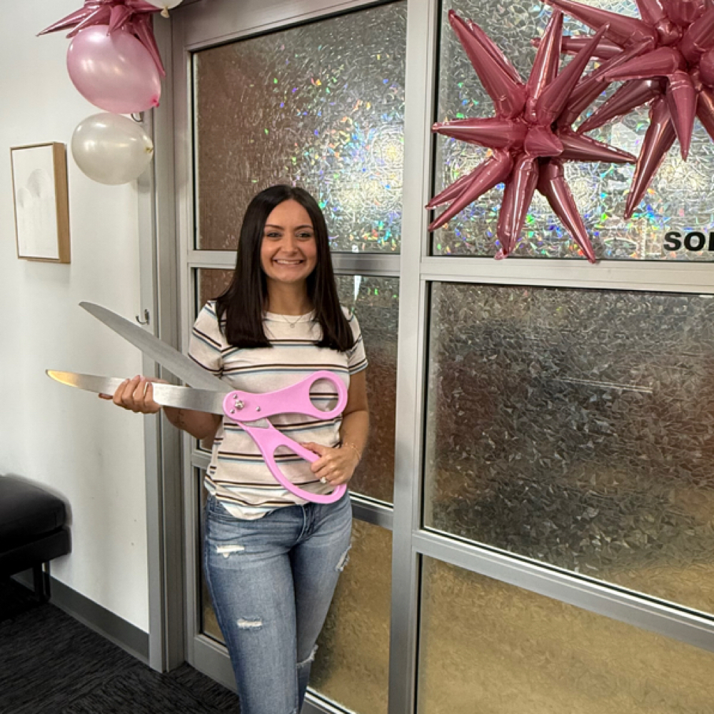 Lauren VanAuken at Blossom & Mane in Crown Point, IN