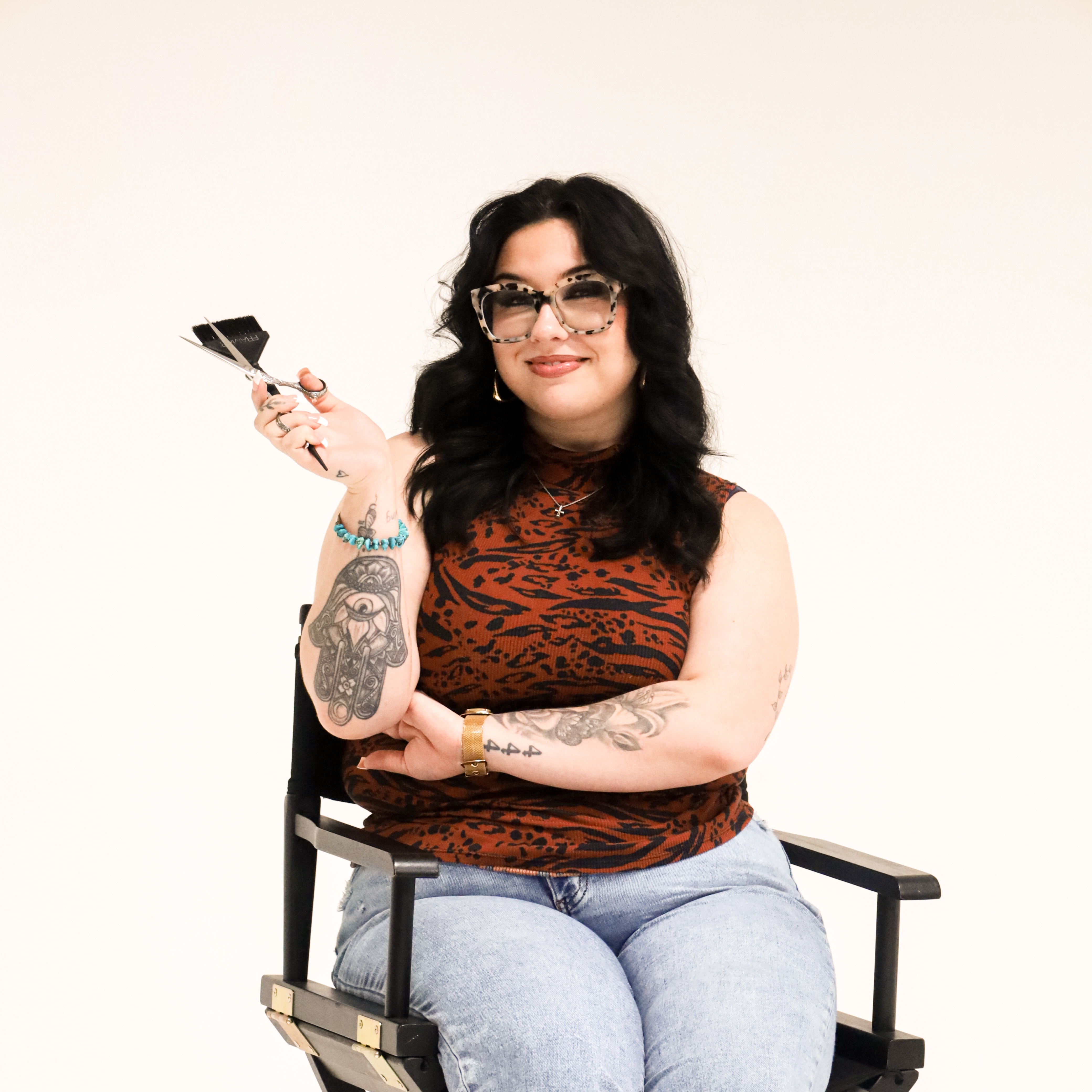 Michael Lynn at Grim and Glam Salon in Texas, TX