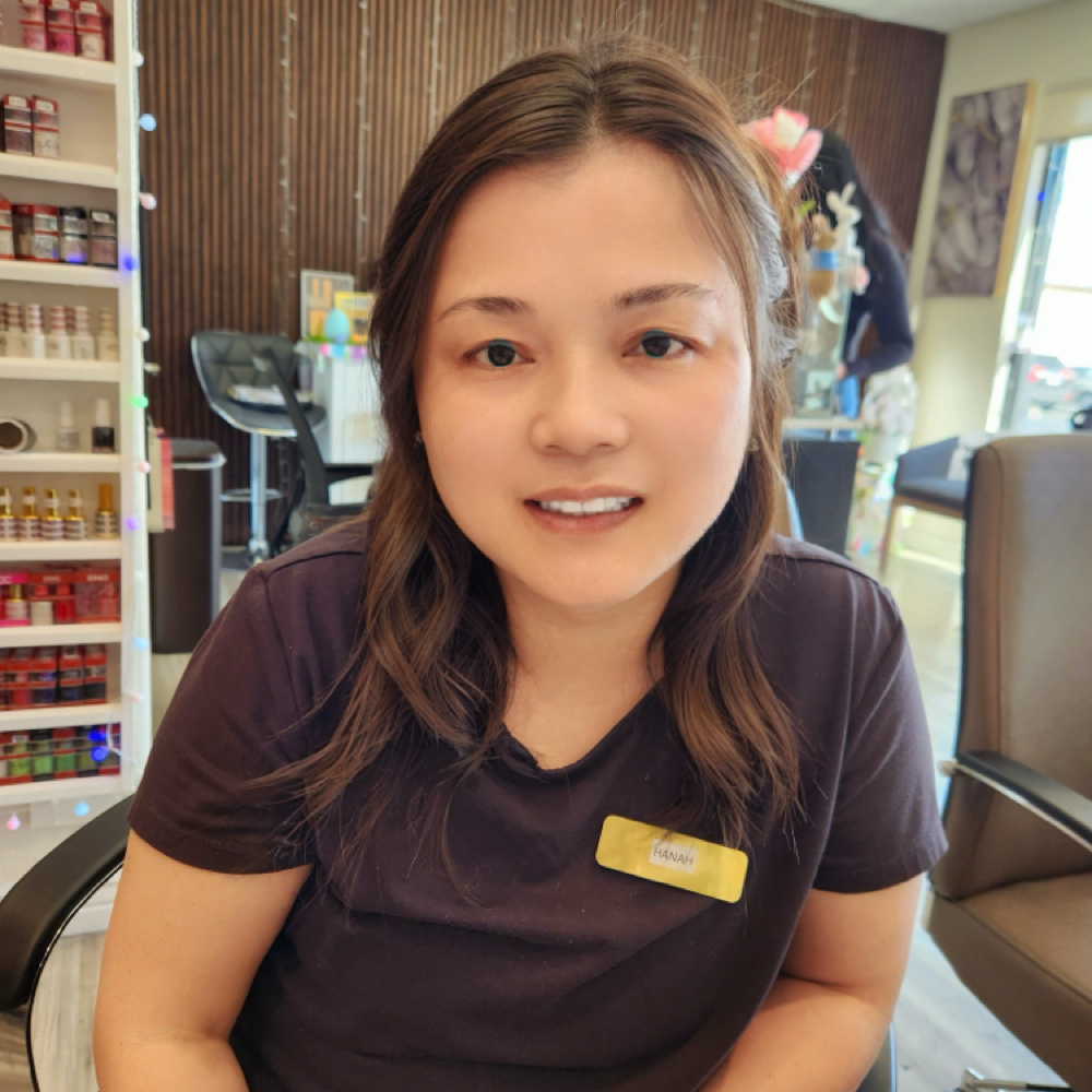 Hanna N at J&J studio nails spa in Stockton, CA
