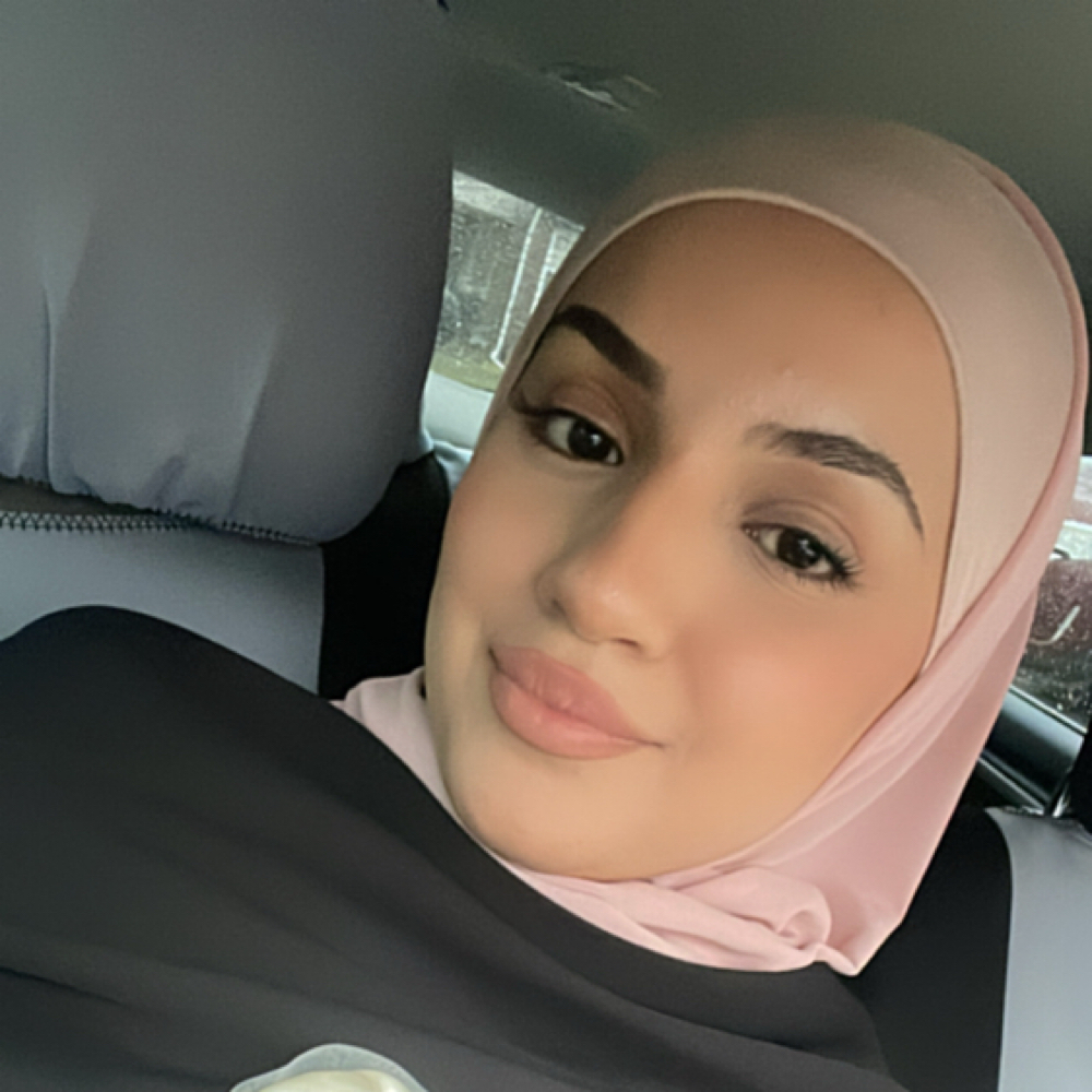 Amena Alsawafy at BEAUTIQ RANA in Dearborn, MI