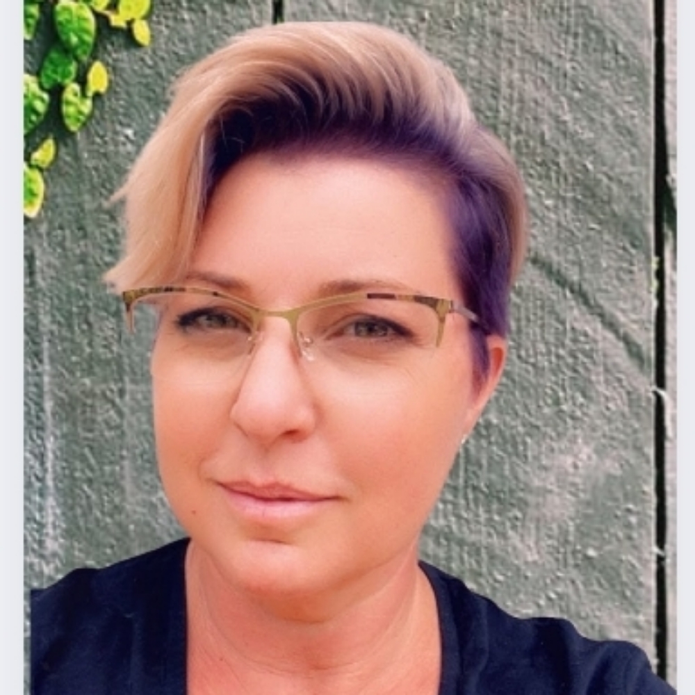Terri Collins at Grace & Grit Barber Co in Knoxville, TN