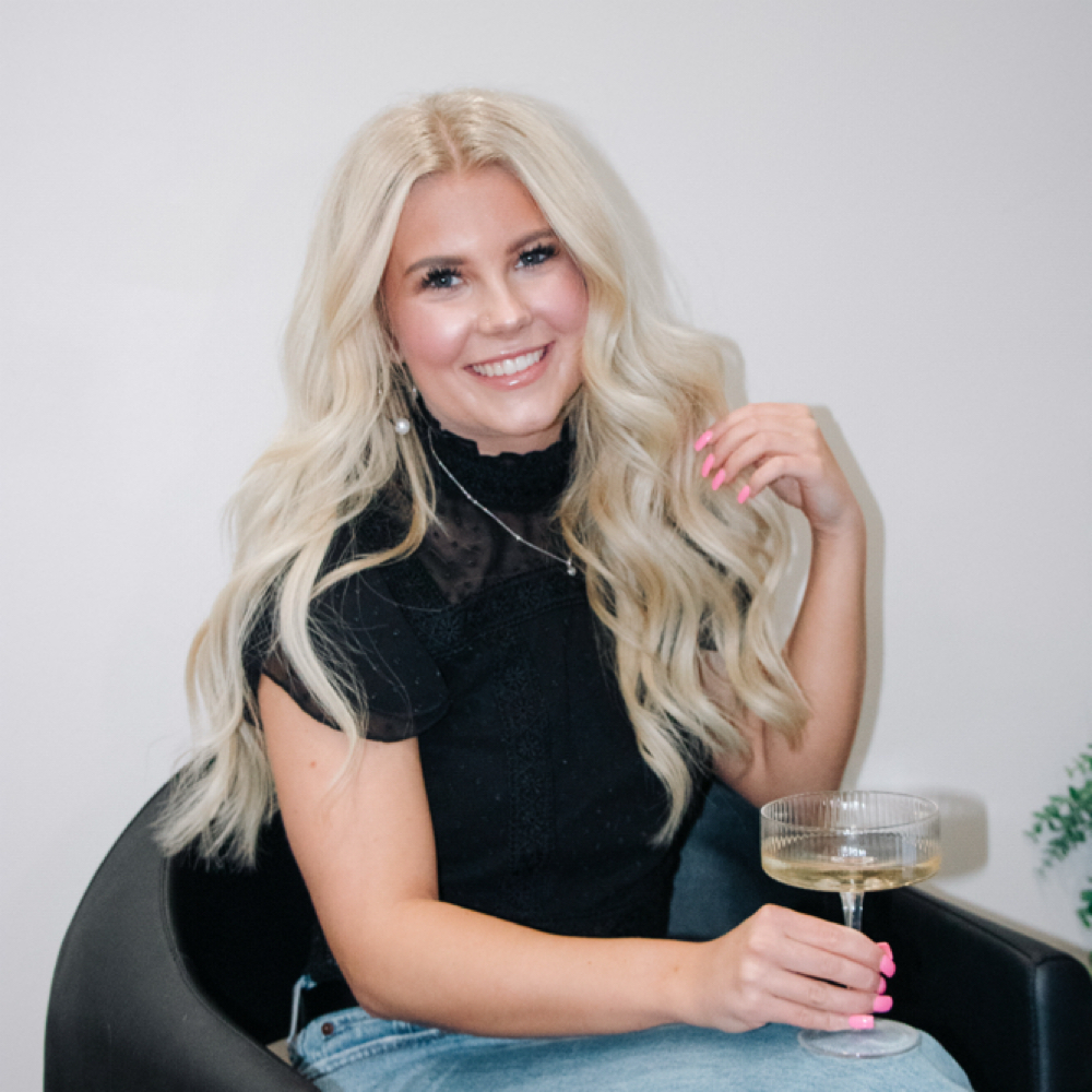 Carli Burough at Blonde & Co. in Loveland, CO