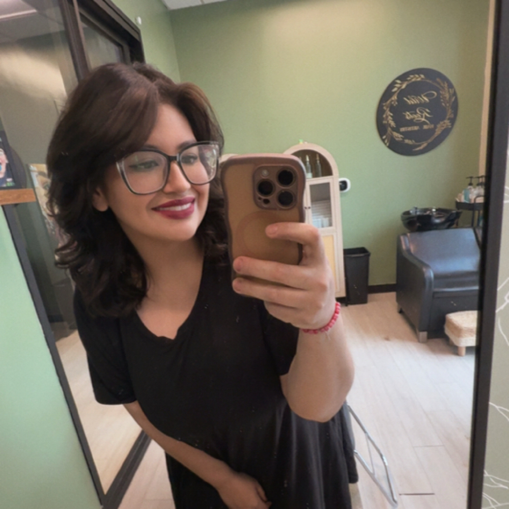 Debbie Mikle at Wild Roots Hair Artistry Studio in Webster, TX