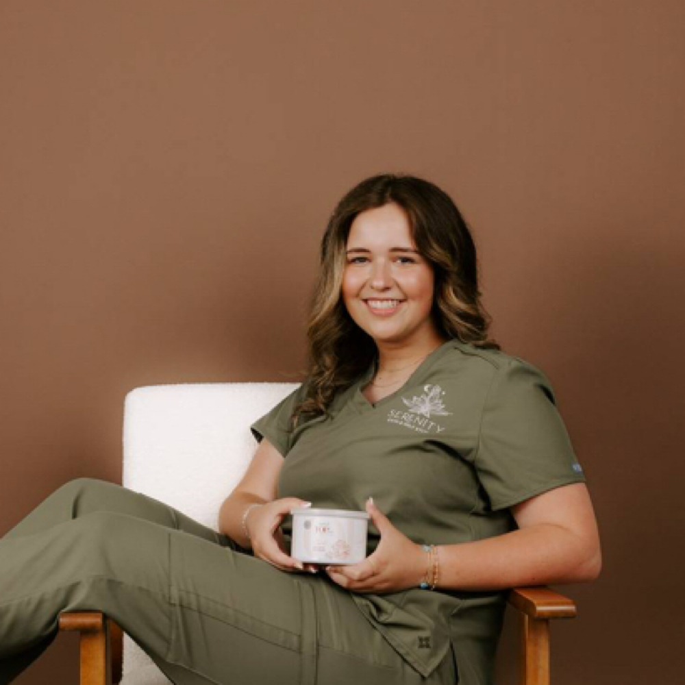 Emma Sheridan at Serenity Skin & Wax Studio in Cornelia, GA