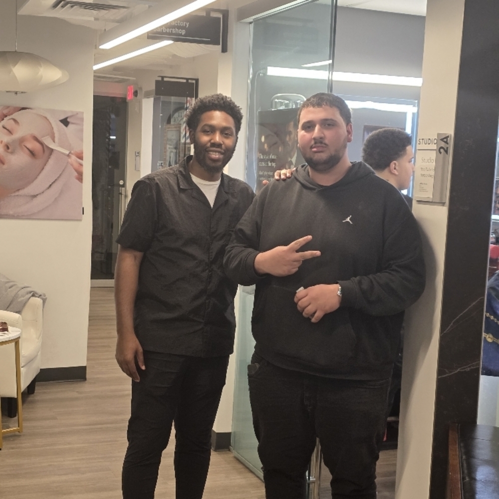 Tyreese C at The Fade Factory Barbershop Chalfont in Chalfont, PA