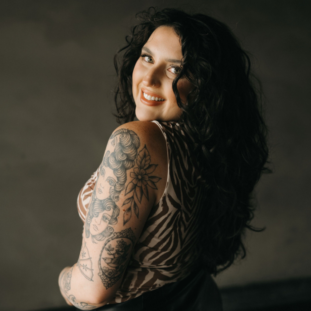 Aliya Borchers at Rise Studio in Wichita, KS