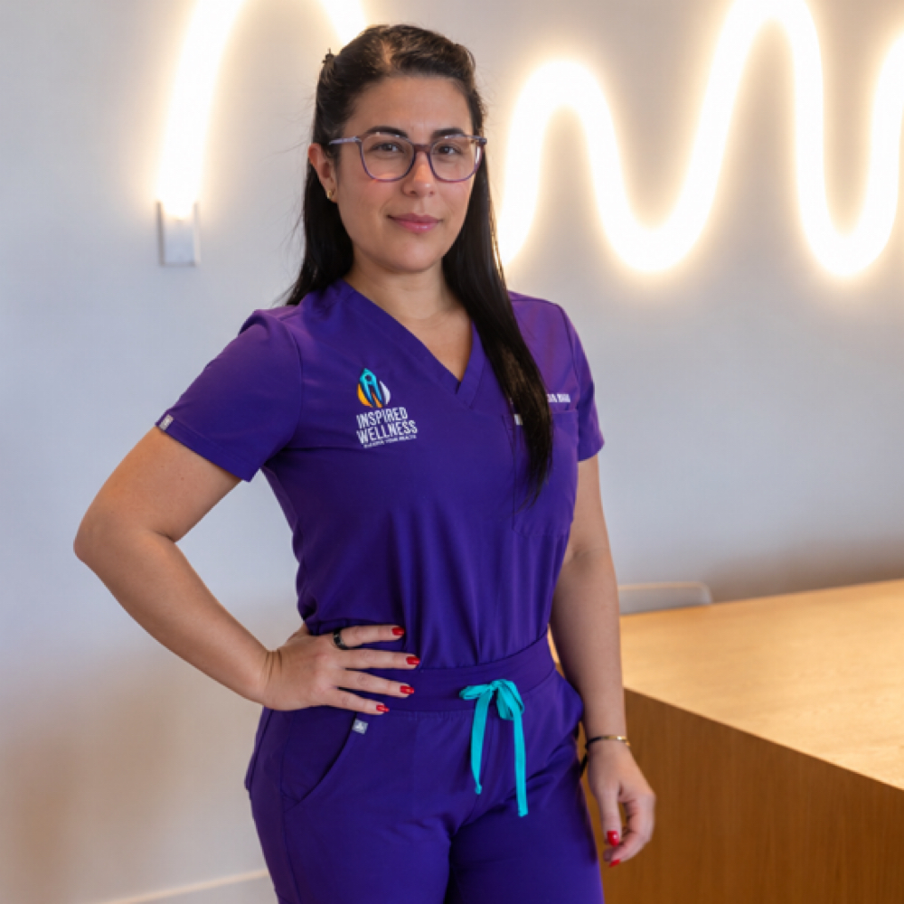Pamela Diaz at Inspired Wellness in Hallandale Beach, FL