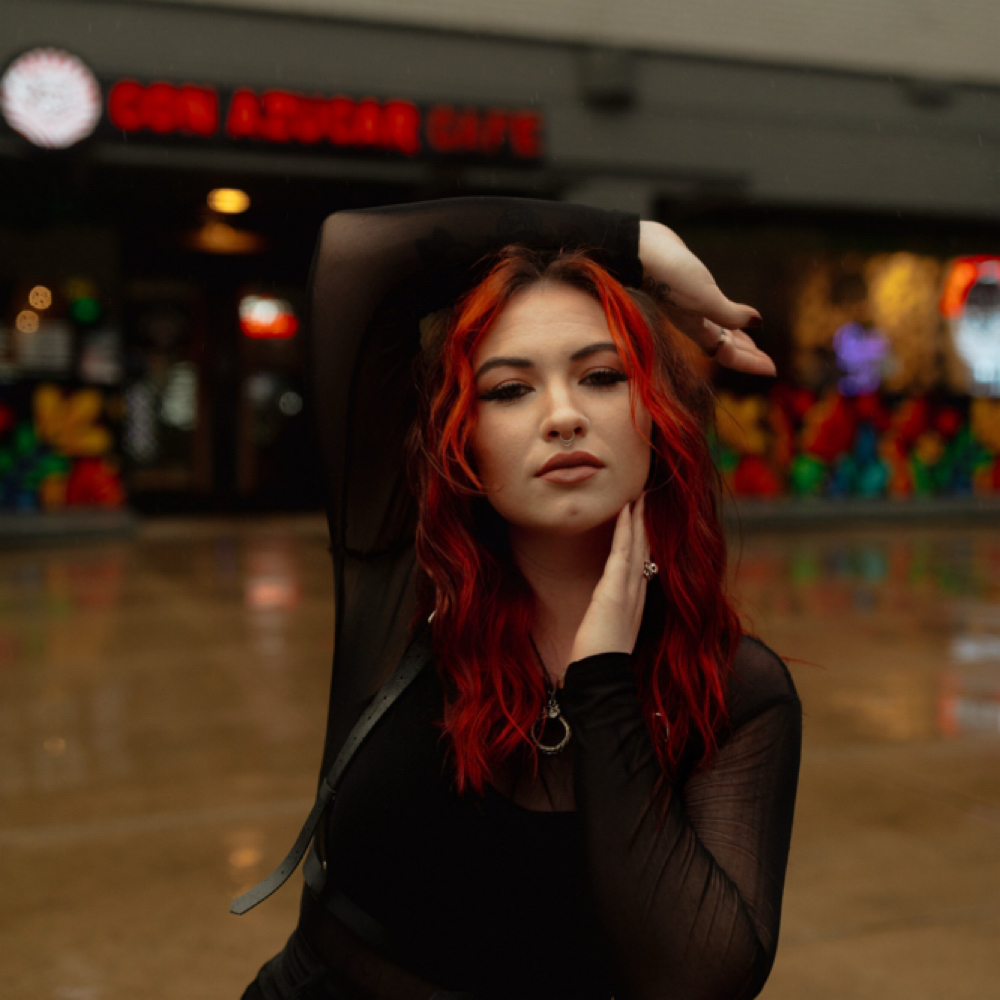 Hailey McDade at Mane Aura in Sacramento, CA