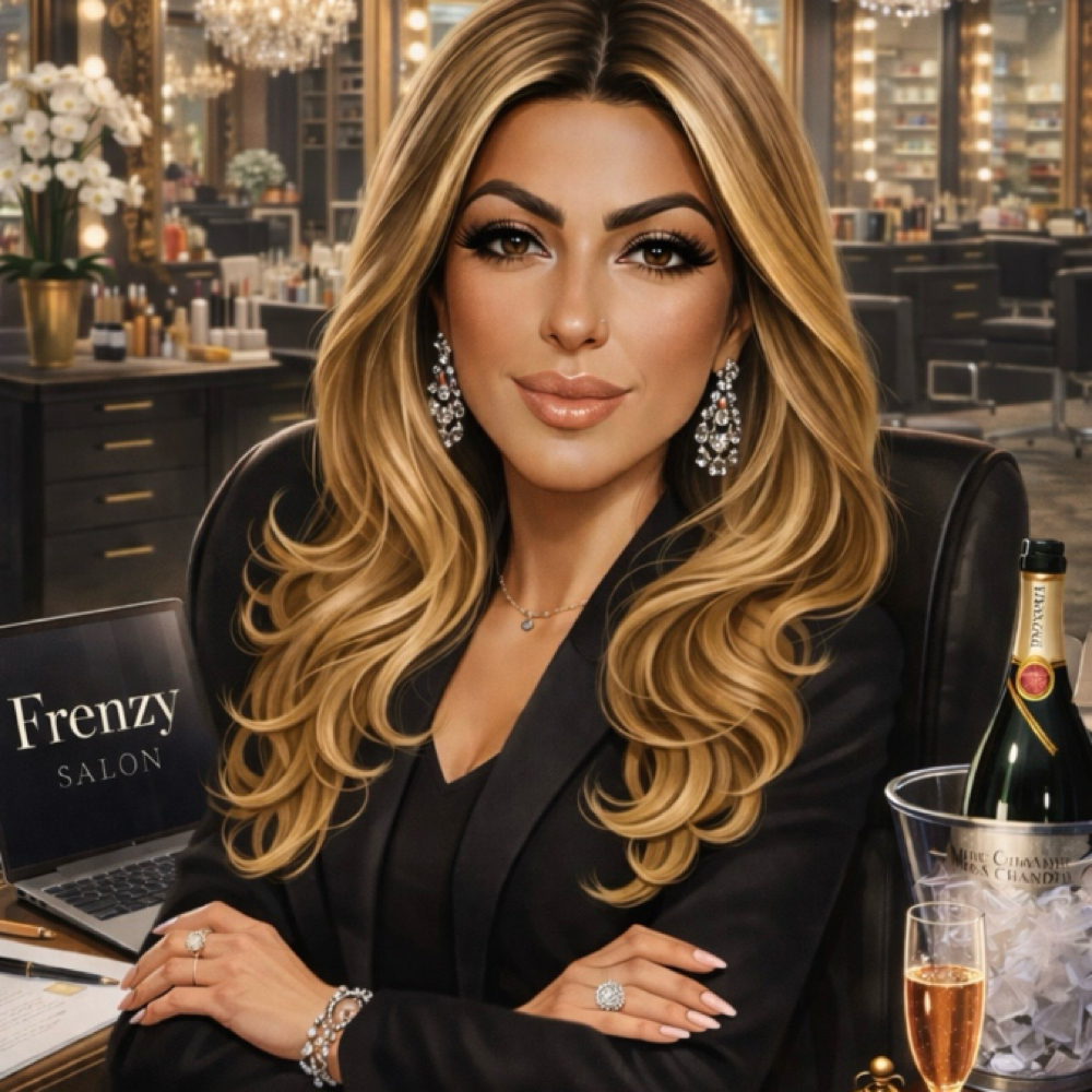 Mosella Carvalho de Sa at Frenzy Salon in Pembroke Pines, FL