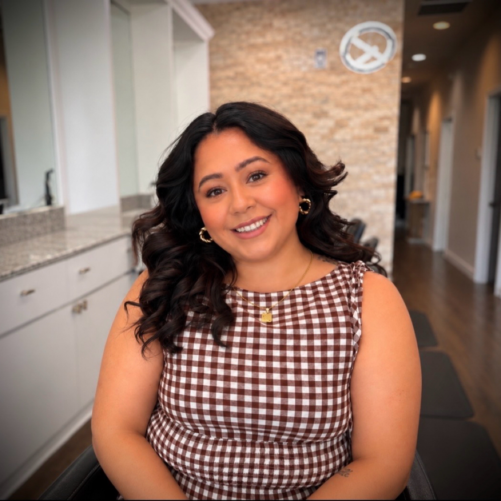 Monica Portillo at Pani Style Hair Salon in Katy, TX