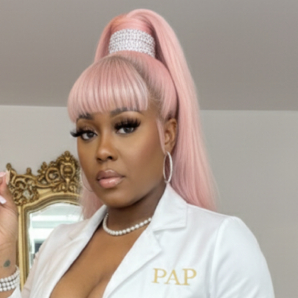Jamia Bray at Preddy and Penk Salon in Chicago, IL