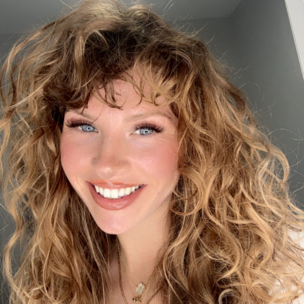 Hannah Schamel at The Velvet Chair Salon in Richmond, IN