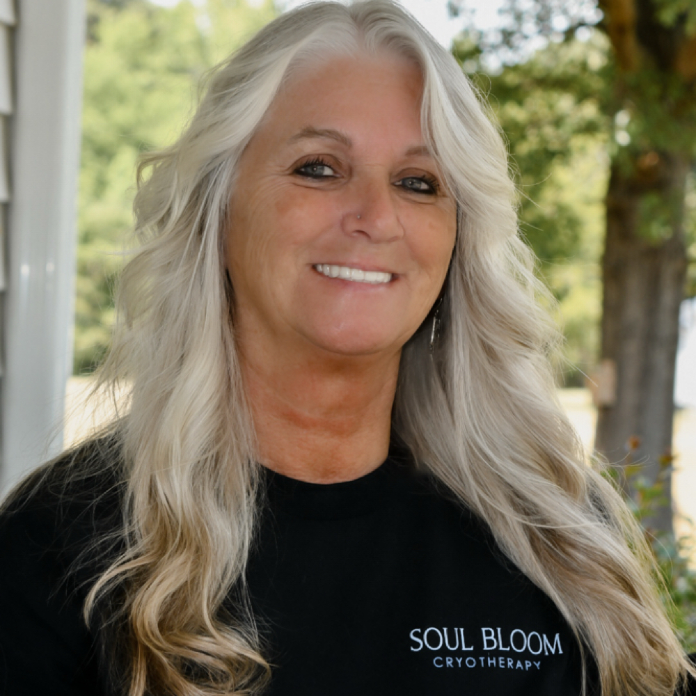 Melissa Walters at Soul Bloom Cryotherapy in Hillsborough, NC