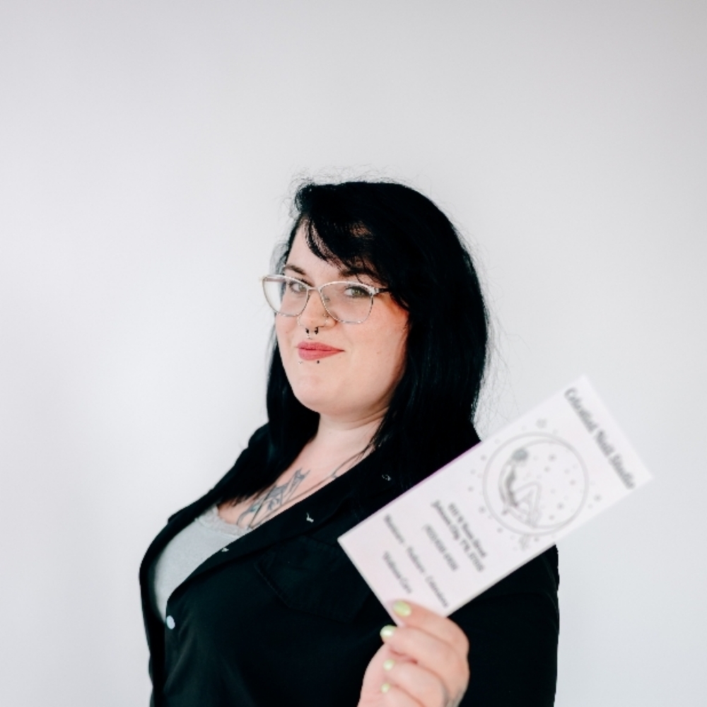 Britany Hiester at Celestial Nail Studio in Johnson City, TN