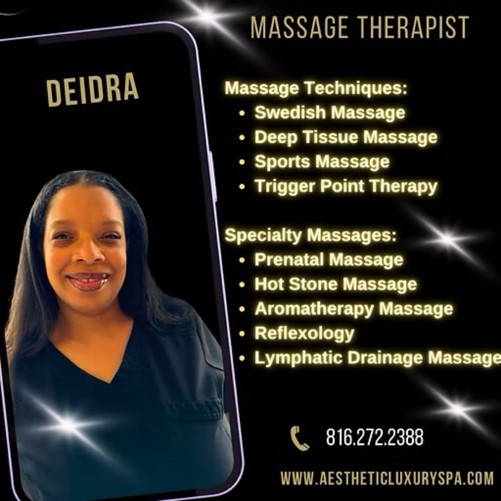 Massage Therapist -DEIDRA BLOCK
