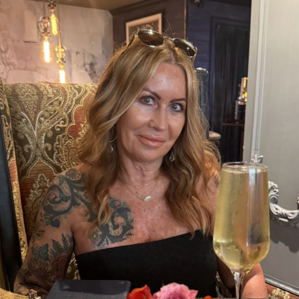 Kim Harrison at Embellish Hair Studio in Hilton Head Island, SC