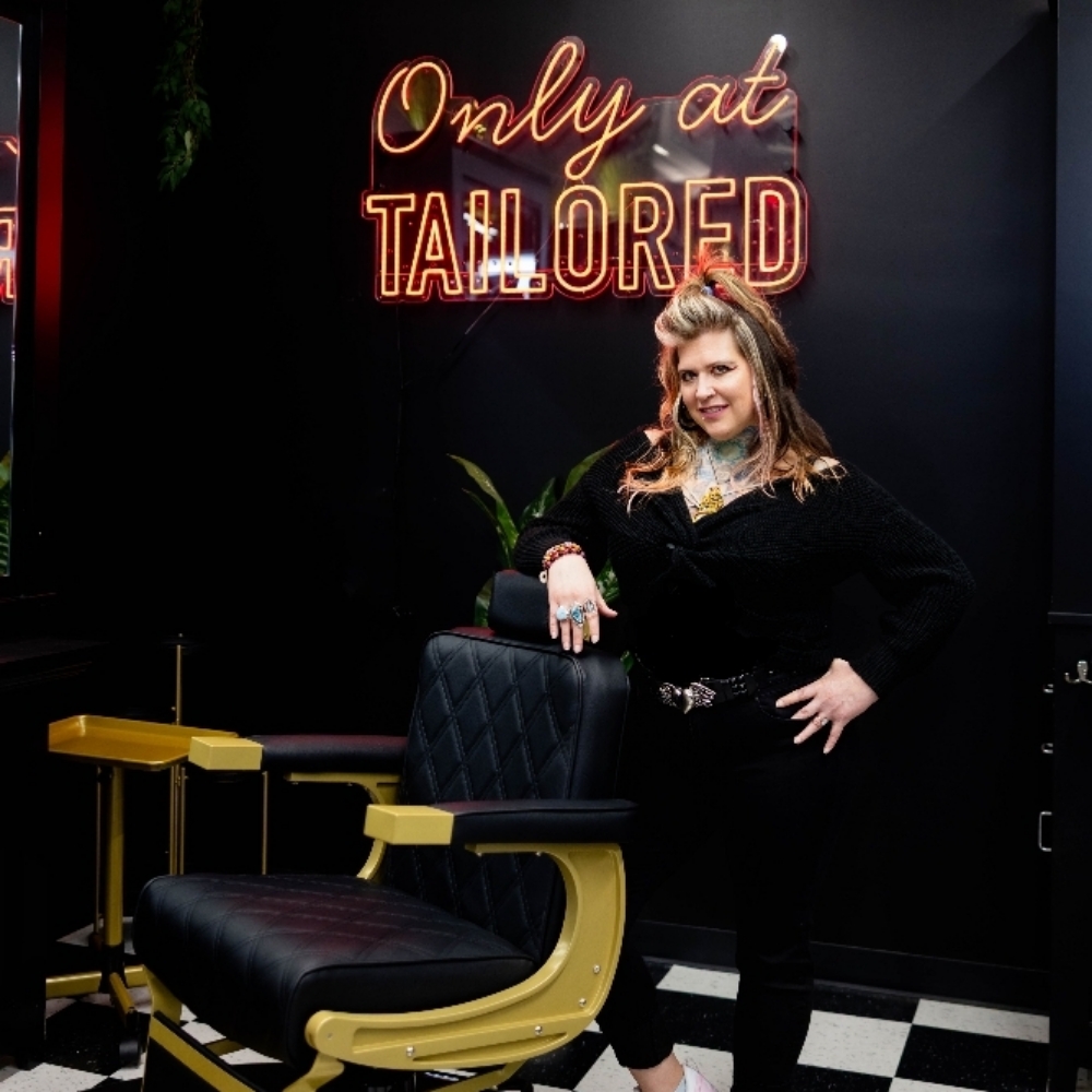 Rachel Lane Mcallister at Tailored  Barber Co. II Ogden in Ogden, UT