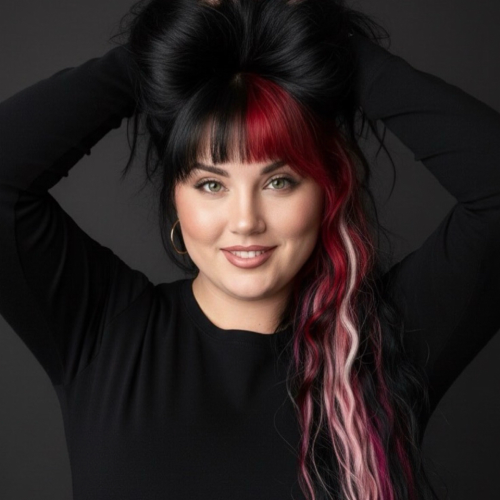 Kyla Thompson at The Bombshell Beauty Lounge in Gualala, CA