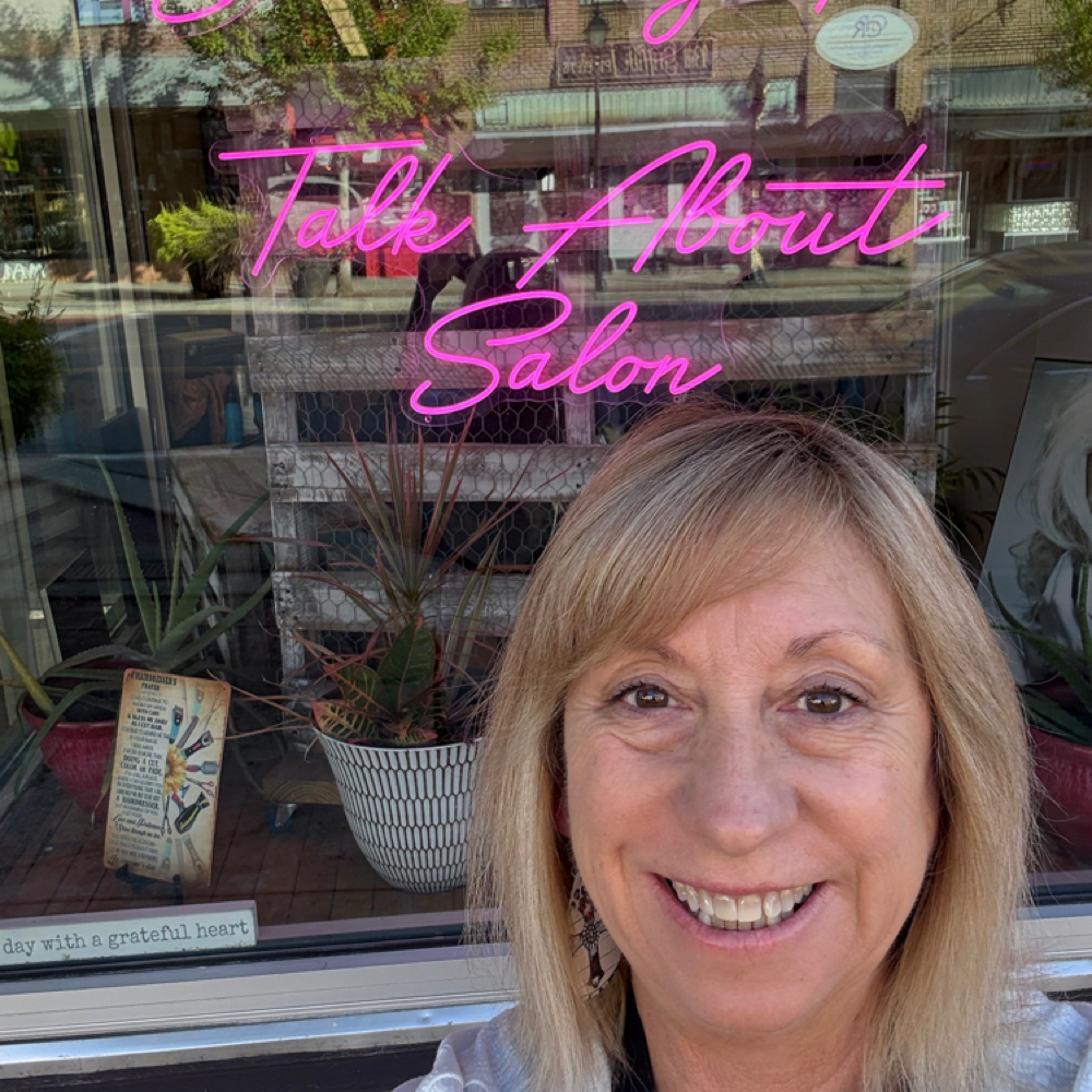 Tina Boyd at Something To Talk About Salon in Marion, NC