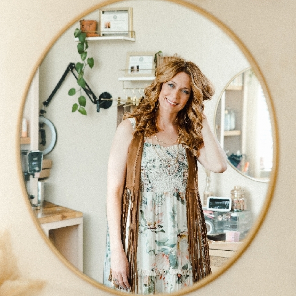 Krystal Welch at Fringe Hair Studio in San Antonio, TX