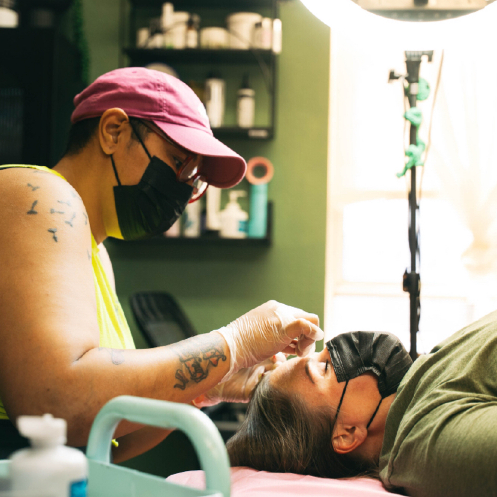 Lash Lifts and Brow Lamination Levia at Bling Brow Bar in Eureka, CA