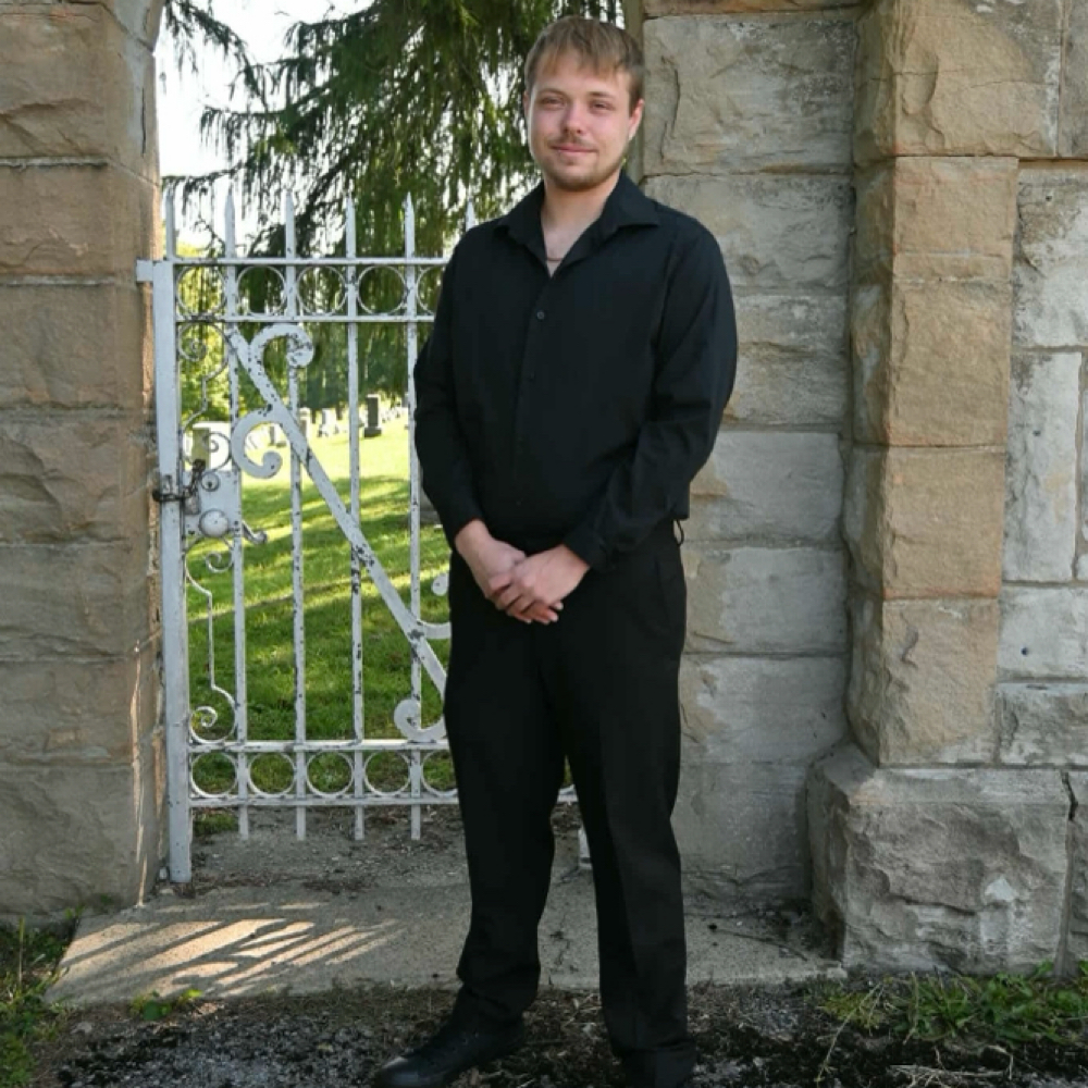 Ashton Thomas at Opalescent Studio in Morgantown, WV