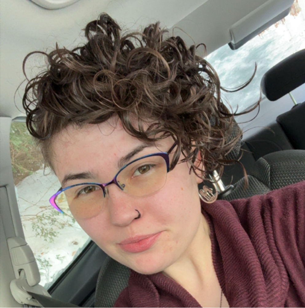 Emma Fisher at Roots and Blossom Salon in Jaffrey, NH